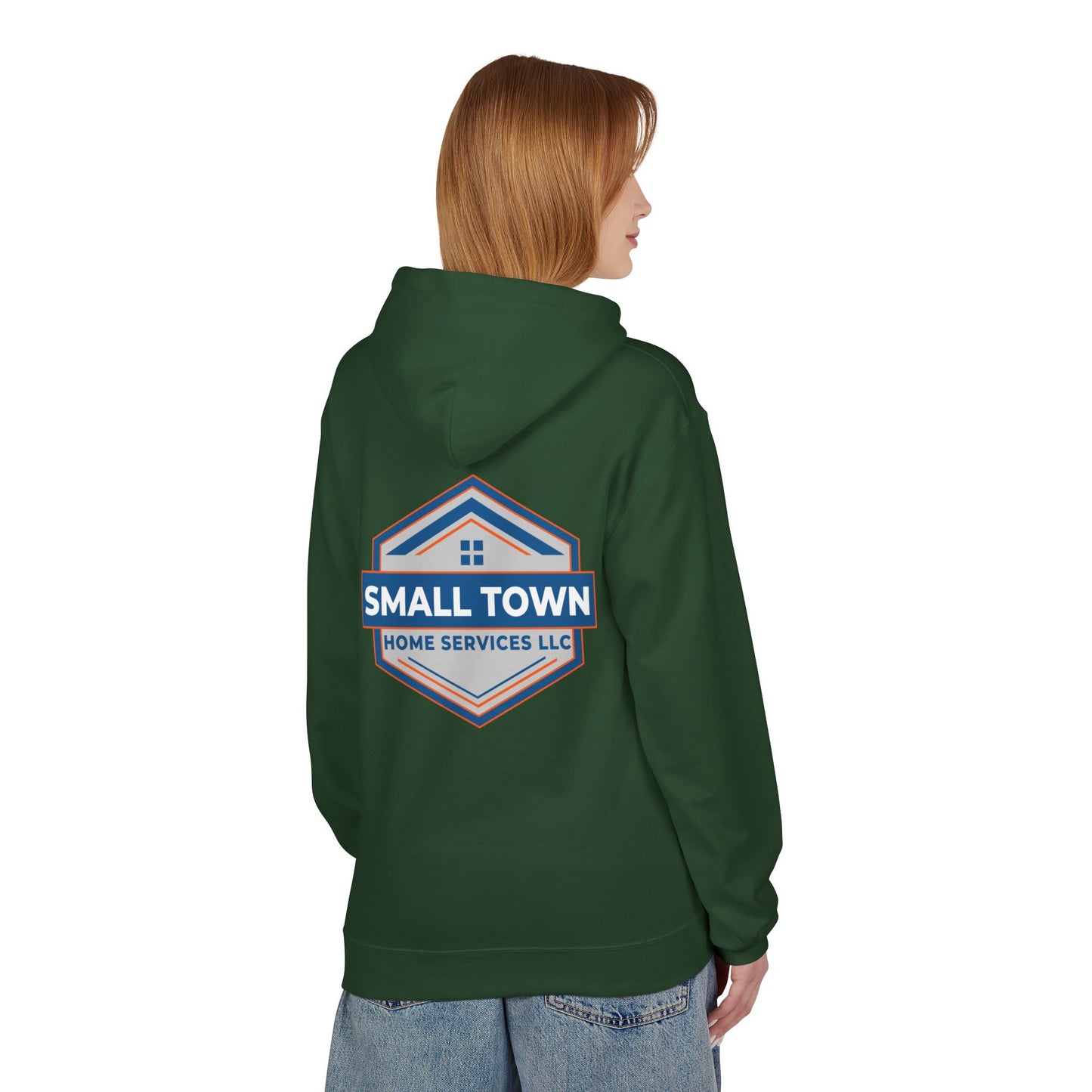 Comfortable Unisex Hoodie for Small Town Home Services