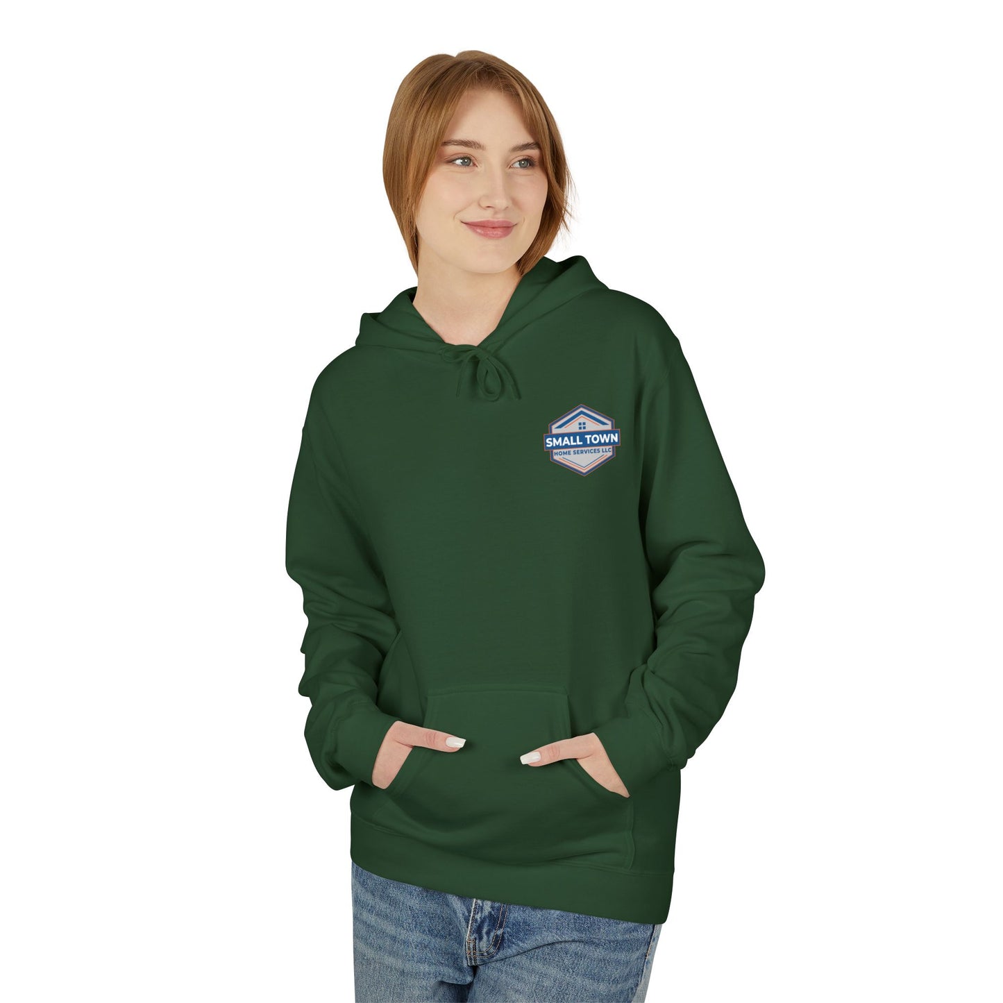 Comfortable Unisex Hoodie for Small Town Home Services